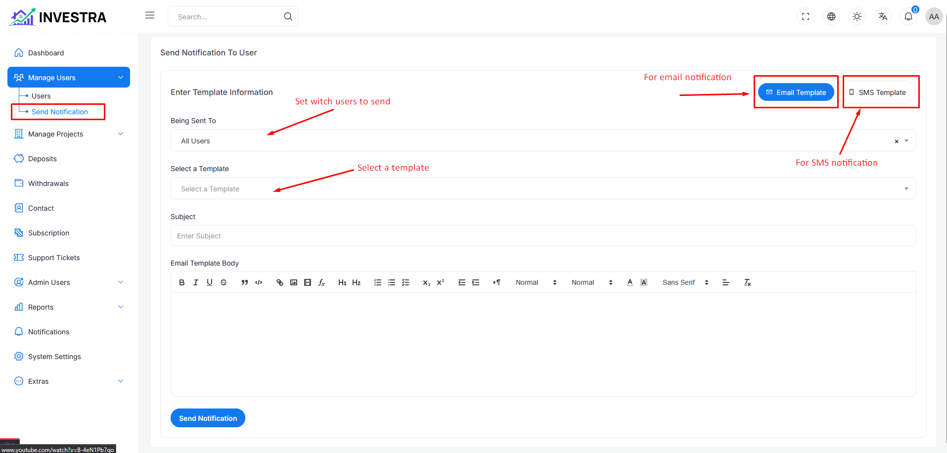 Notification Management