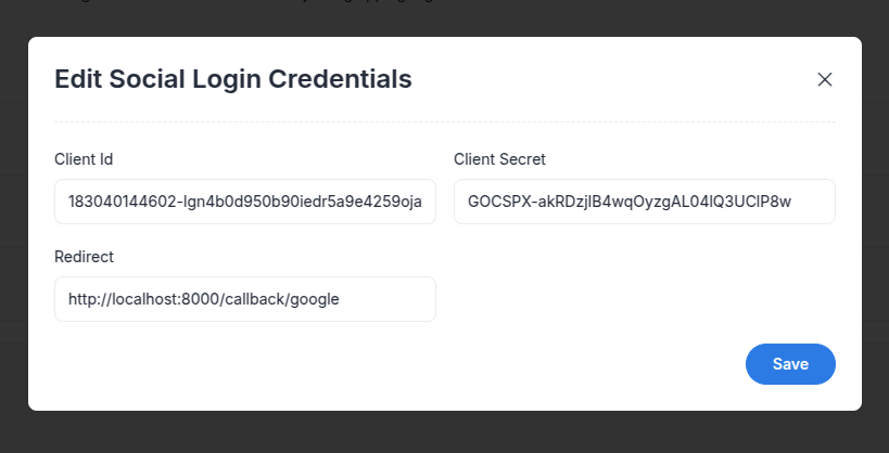 social auth